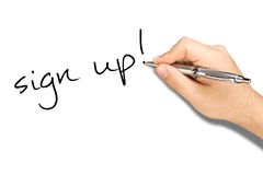 hand-writing-sign-up-ballpoint-male-white-sheet-41458871